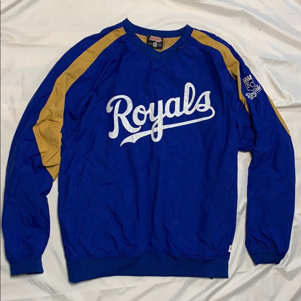 Stitches Kanas City Royals Warm-Up jacket size XL